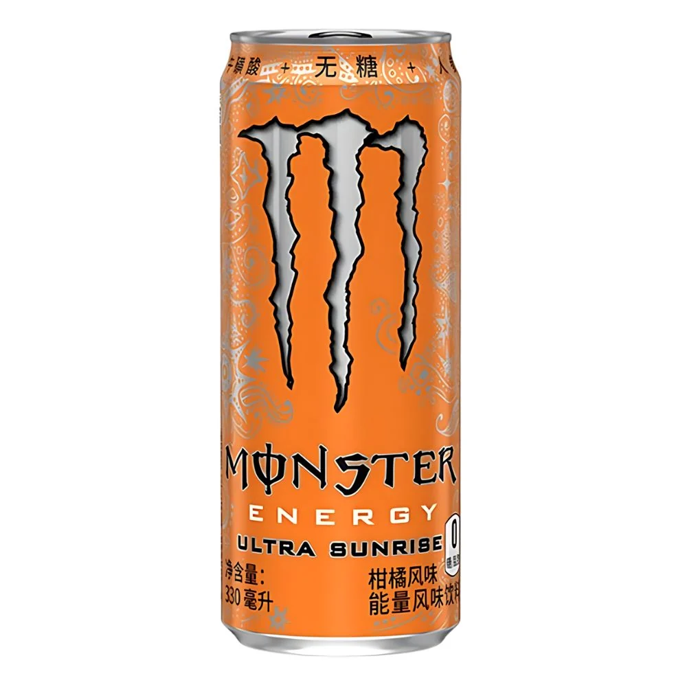 Monster Ultra Sunrise, energy drink s okusom citrusa od 330 ml