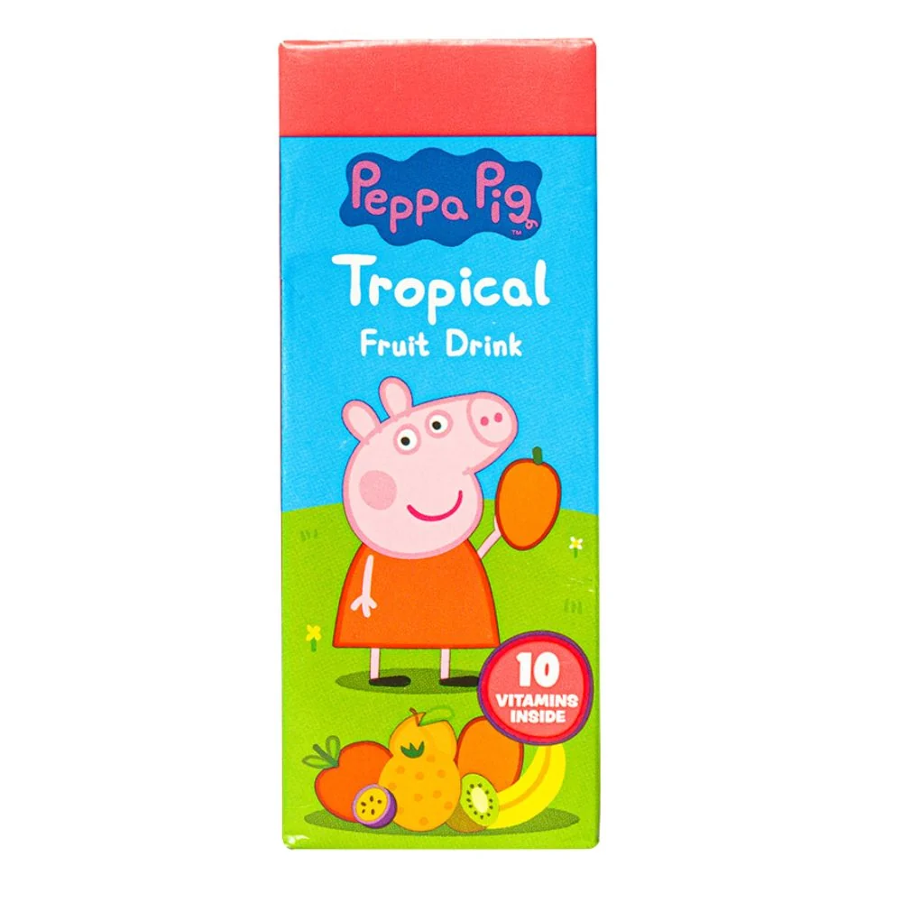 Peppa Pig Fruit Drink Tropical, tropski voćni sok od 200ml