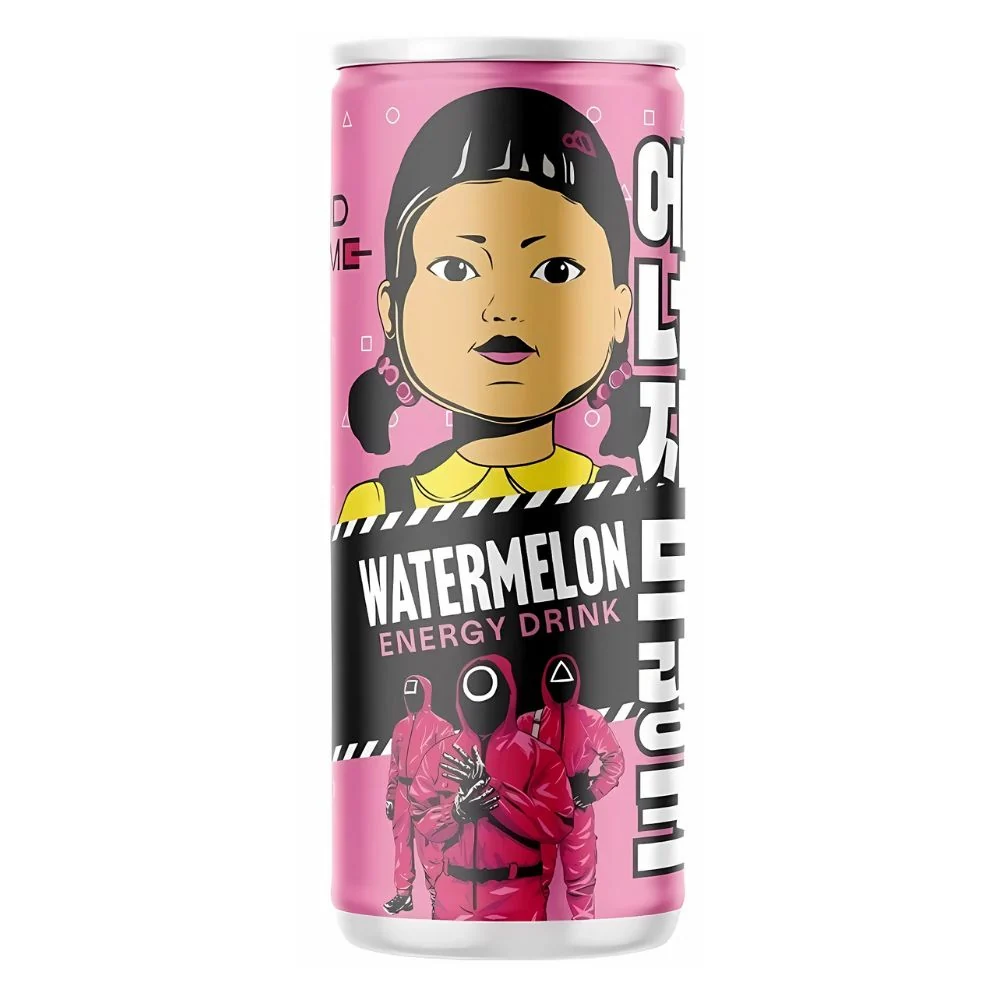 Squid Game Watermelon Energy Drink, energetsko piće s okusom lubenice od 250ml