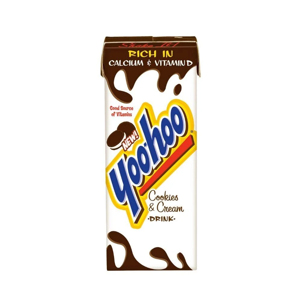 Yoo Hoo Cookies & Creme Drink, napitak od bijele čokolade i keksa od 192ml