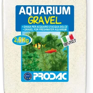 PRODAC Pijesak za akvarij, fini, 0,1-0,4 mm, bijeli, 2,5kg