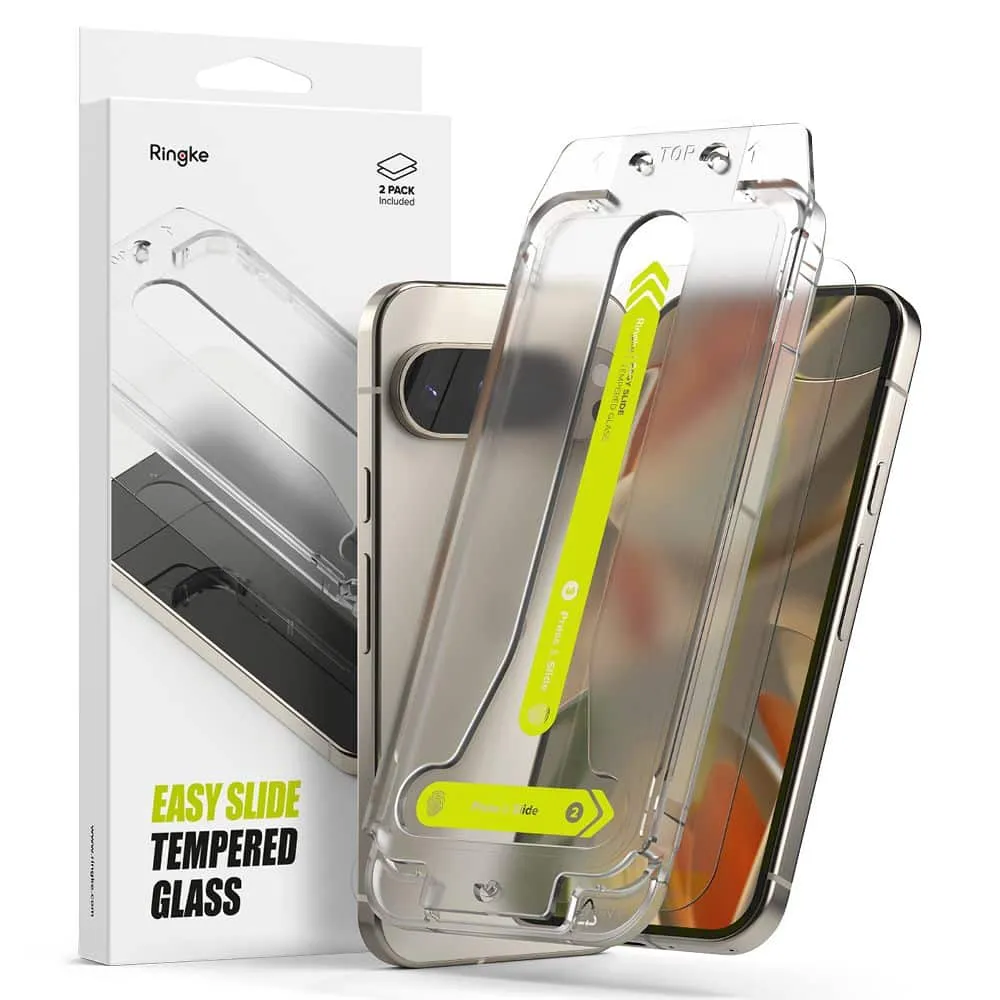 RINGKE EASY SLIDE 2 kom KALJENA STAKLA ZA GOOGLE PIXEL 9 / 9 PRO/ PIXEL 10/ 10 PRO CLEAR