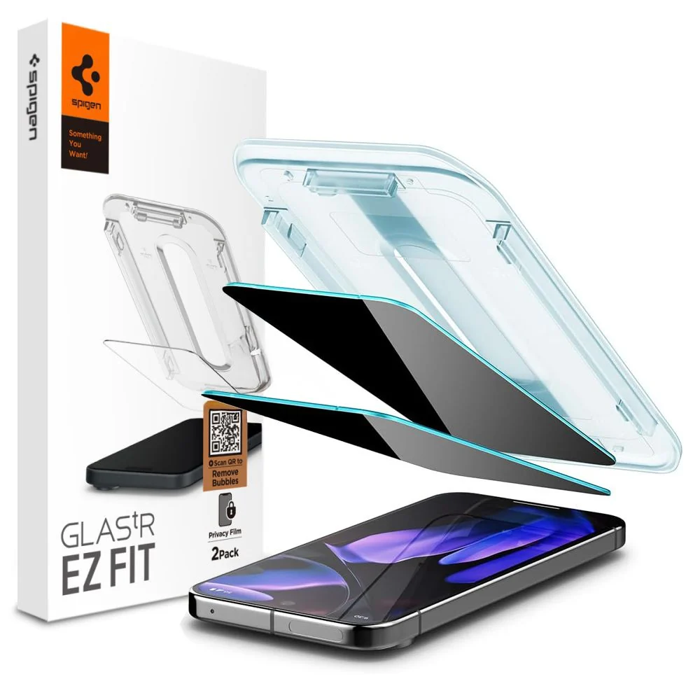 SPIGEN GLAS.TR EZ FIT PRIVACY STAKLO 2 KOM ZA GOOGLE PIXEL 9 / 9 PRO/ 10 / 10 PRO