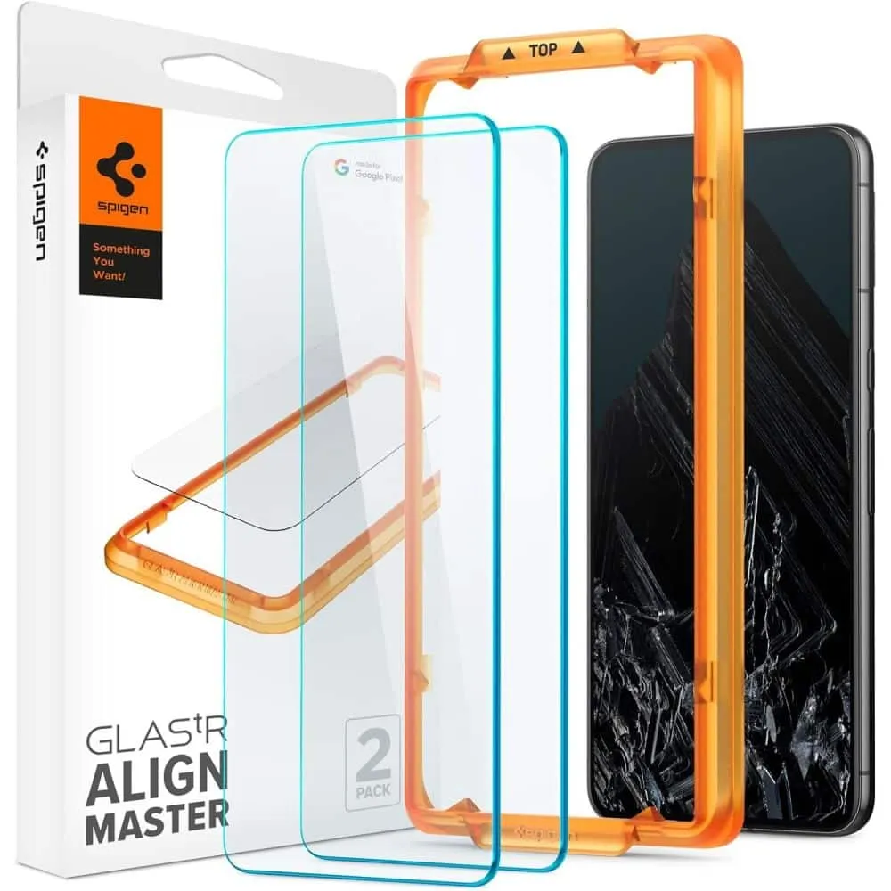 Spigen – Glas.tR Align Master (2 kom.) za Google Pixel 8 – Clear