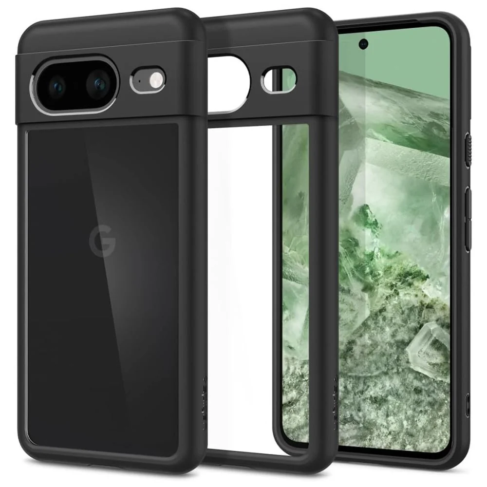 Spigen - Ultra Hybrid za Google Pixel 8 - Mat crna