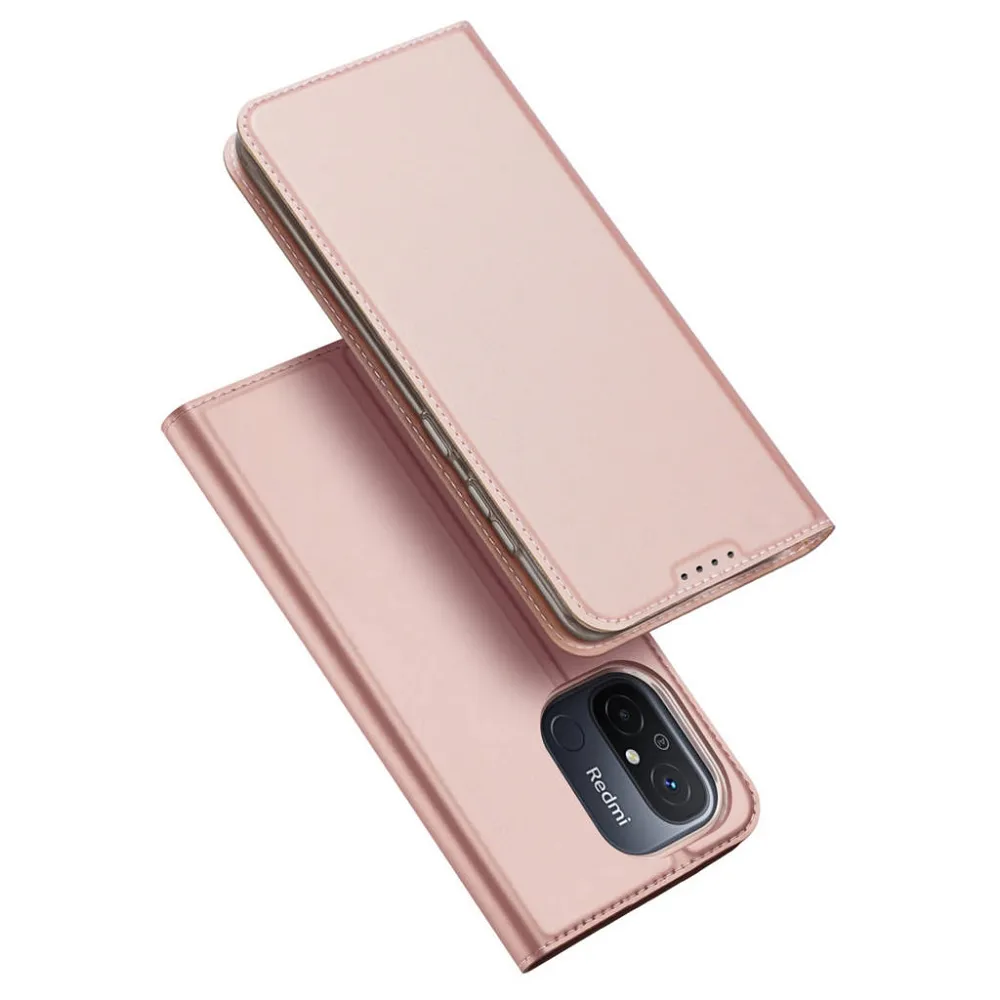 DUX DUCIS Skin Pro – preklopna maska za Redmi 12C pink