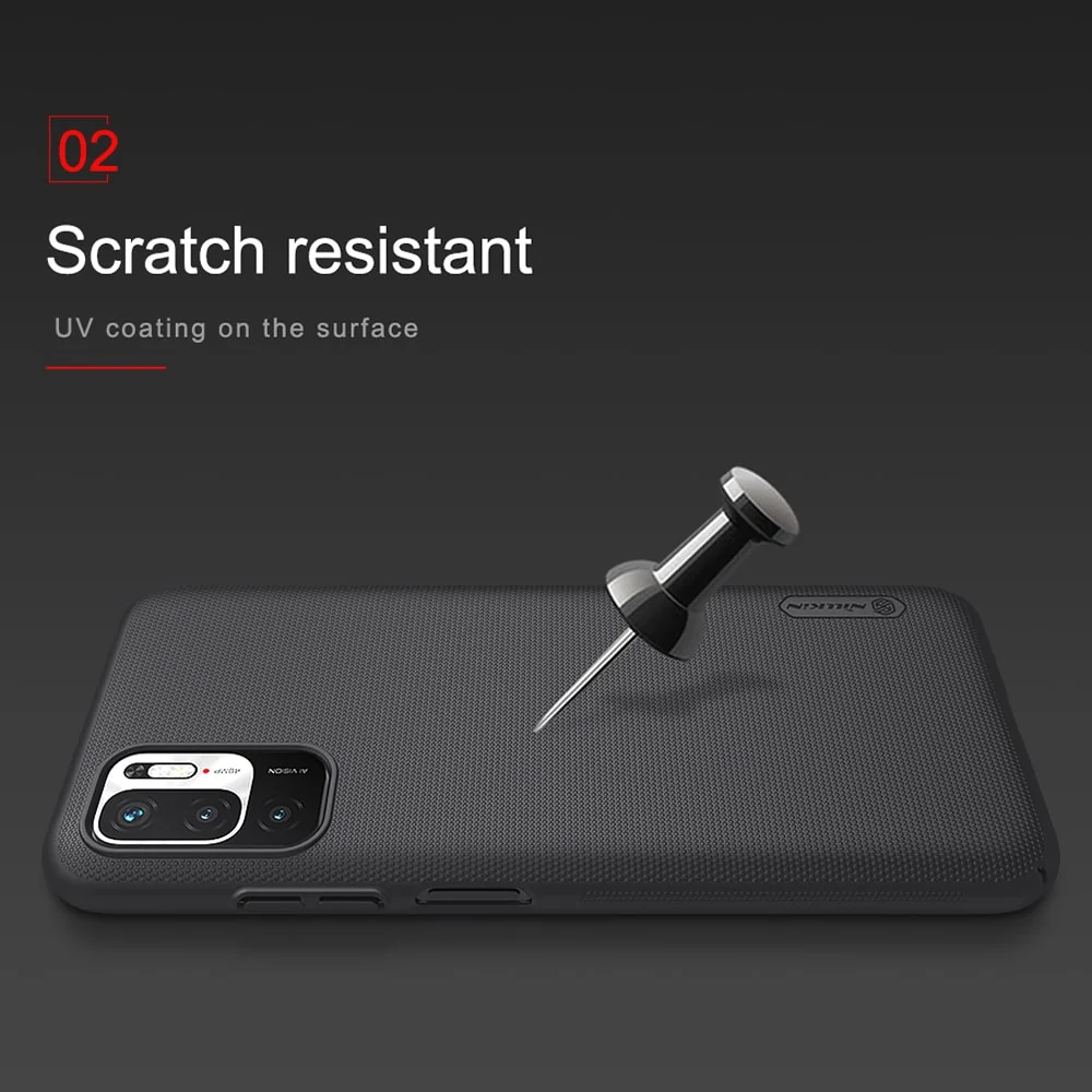 Nillkin - Super Frosted Shield - Xiaomi Redmi Note 10 5G / Poco M3 Pro 5G - crna