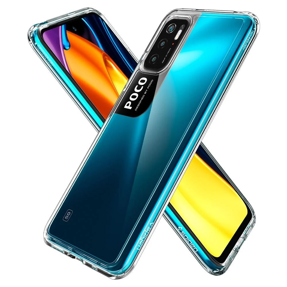 SPIGEN ULTRA HYBRID ZA XIAOMI POCO M3 PRO 5G / REDMI NOTE 10 5G CRYSTAL CLEAR