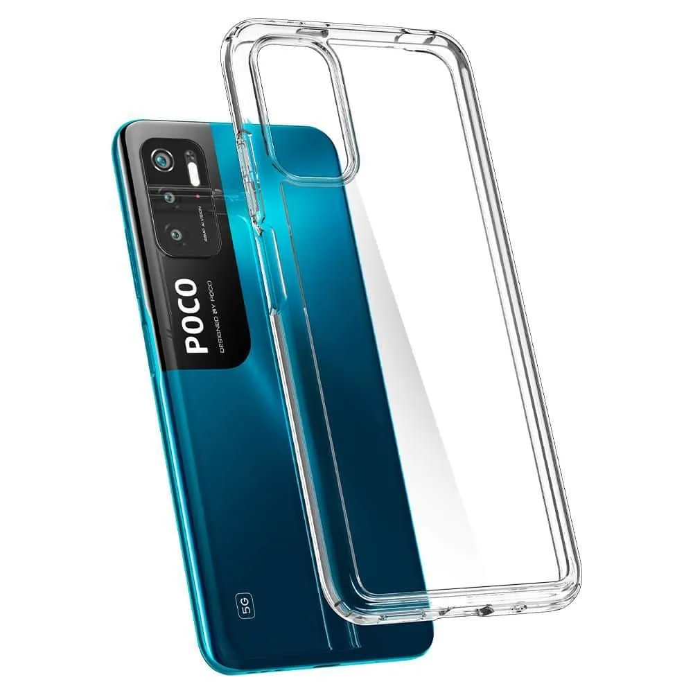 SPIGEN ULTRA HYBRID ZA XIAOMI POCO M3 PRO 5G / REDMI NOTE 10 5G CRYSTAL CLEAR