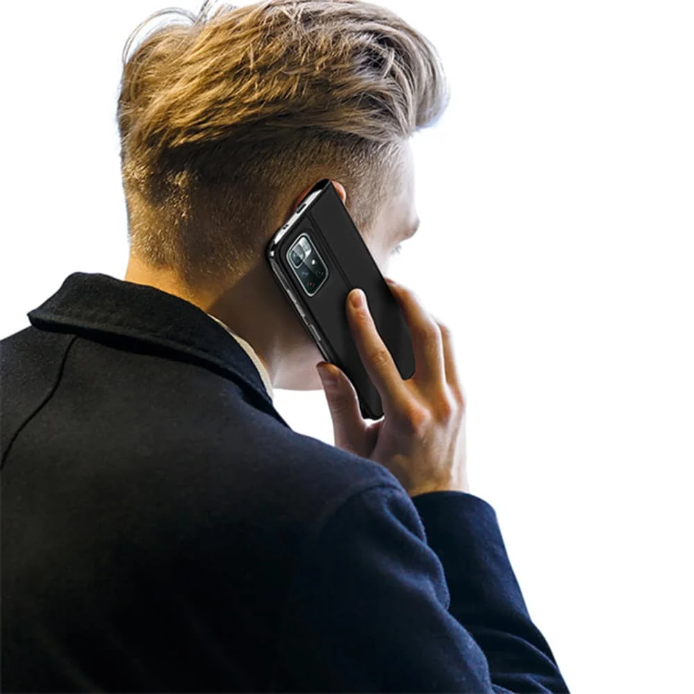 Dux Ducis Skin Pro preklopna futrola za Xiaomi Poco M4 Pro 5G crna