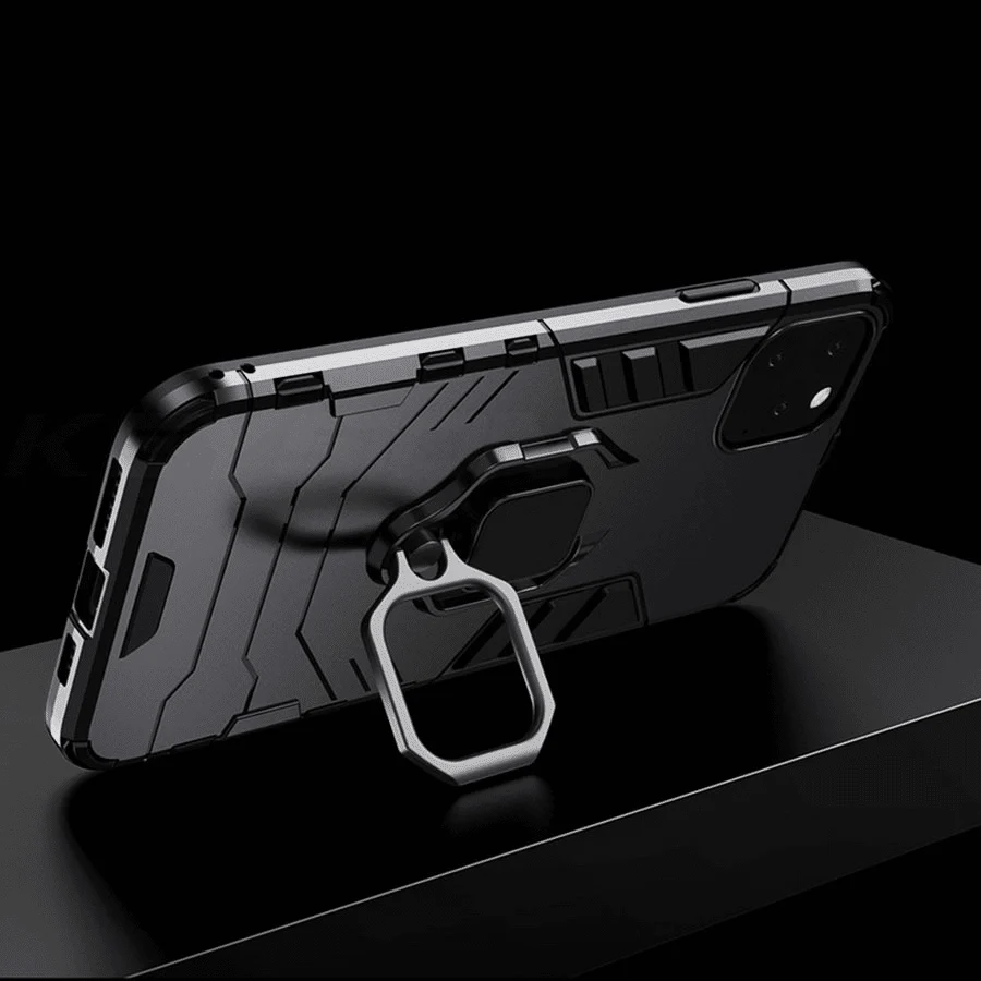 Ring Armor Case za Xiaomi Redmi Note 11S 5G / Poco M4 Pro 5G crna