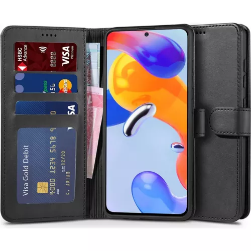 TECH-PROTECT WALLET ZA XIAOMI REDMI NOTE 11S 5G/POCO M4 PRO 5G CRNI