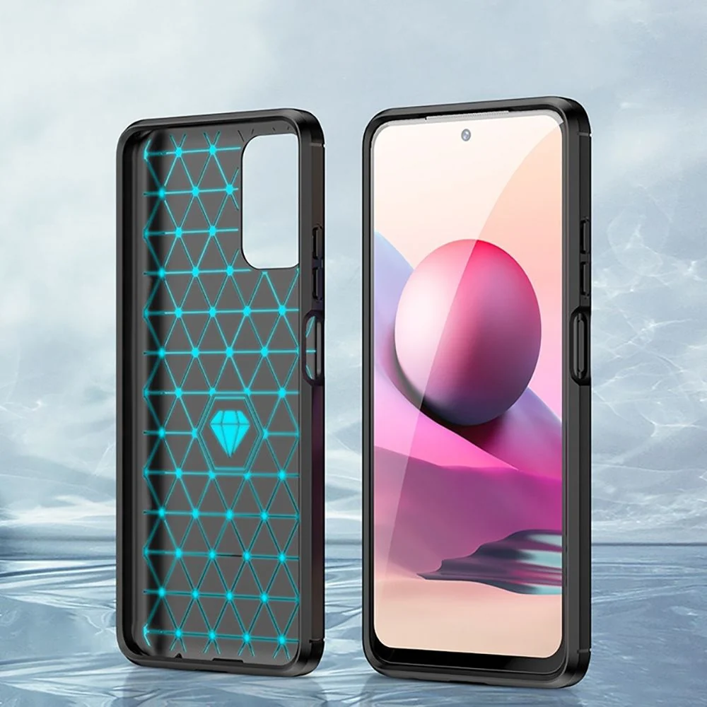TECH-PROTECT TPUCARBON MASKA ZA XIAOMI POCO M5S / REDMI NOTE 10 / 10S