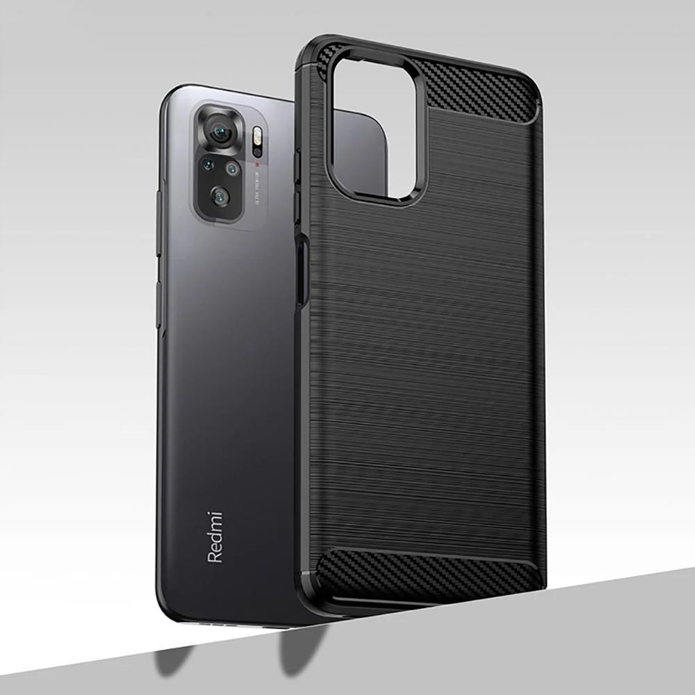 TECH-PROTECT TPUCARBON MASKA ZA XIAOMI POCO M5S / REDMI NOTE 10 / 10S