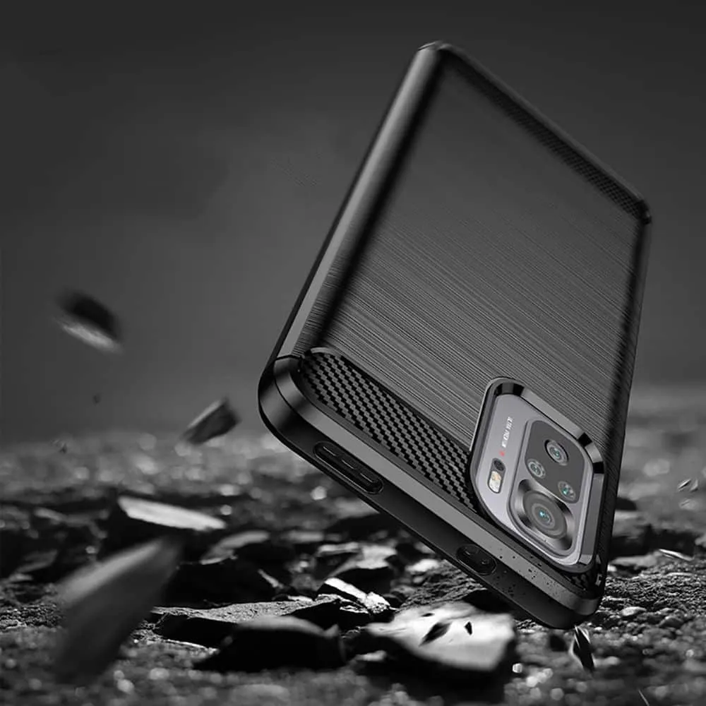 TECH-PROTECT TPUCARBON MASKA ZA XIAOMI POCO M5S / REDMI NOTE 10 / 10S