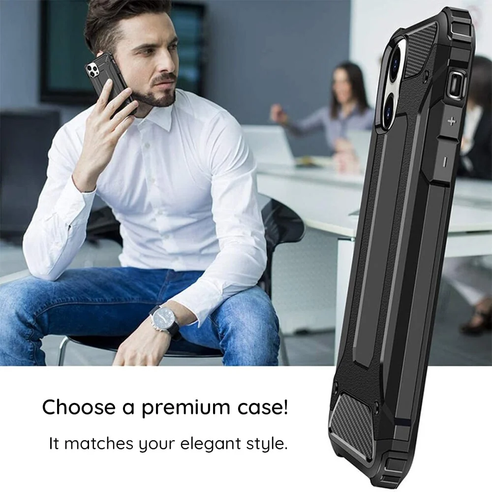 Techsuit - Hybrid Armor - Xiaomi Poco X3 / Poco X3 NFC / Poco X3 Pro - Crna