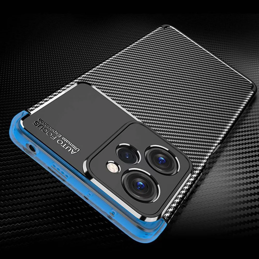 Techsuit – CarbonFiber maska za Xiaomi Poco X5 Pro – crna