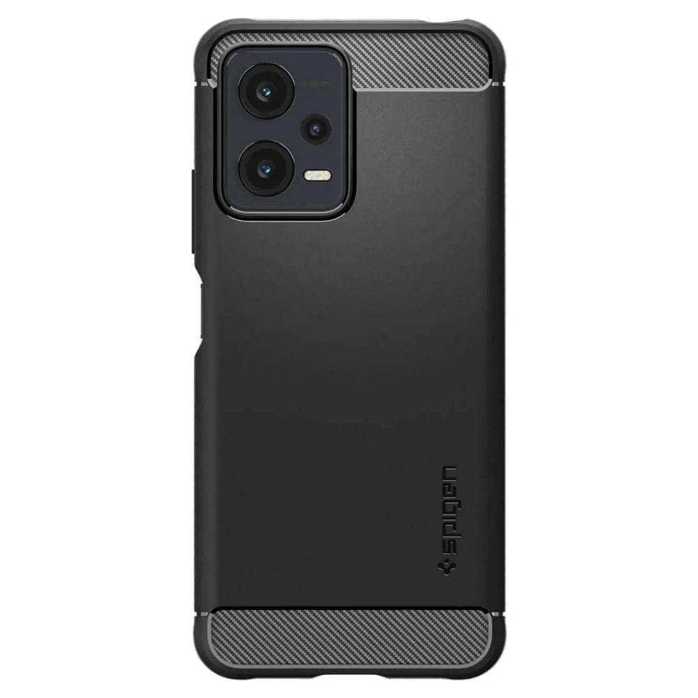 Spigen - Rugged Armor za Xiaomi Redmi Note 12 5G / Poco X5 - crna