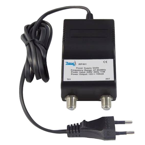 ZODIAC Adapter 12V 100mA, 1 ulaz - 1 izlaz - ZDP-0611
