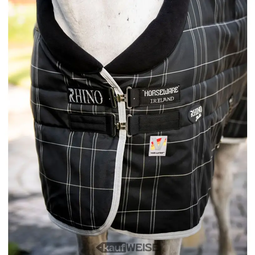 Horseware Rhino Stable 250g Pokrivač za staju Vari-Layer 130cm - Robusni pokrivač za konje za hladne dane u staji
