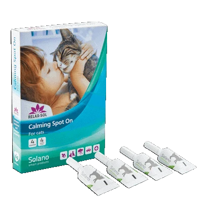 SOLANO Relax Calming umirujući SpotOn za mačke 4kom