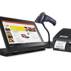 POS blagajna MINI TOUCH (Lenovo Yoga 11e, POS pisač novi, barkod čitač)