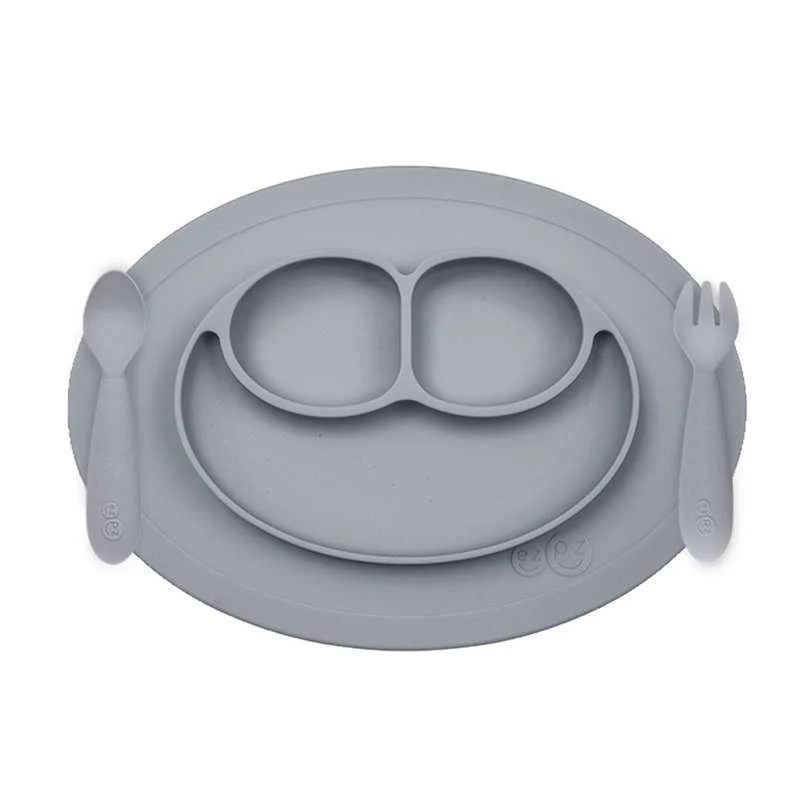 EZPZ Mini Foods Set - Početak s hranom za bebu - Grå