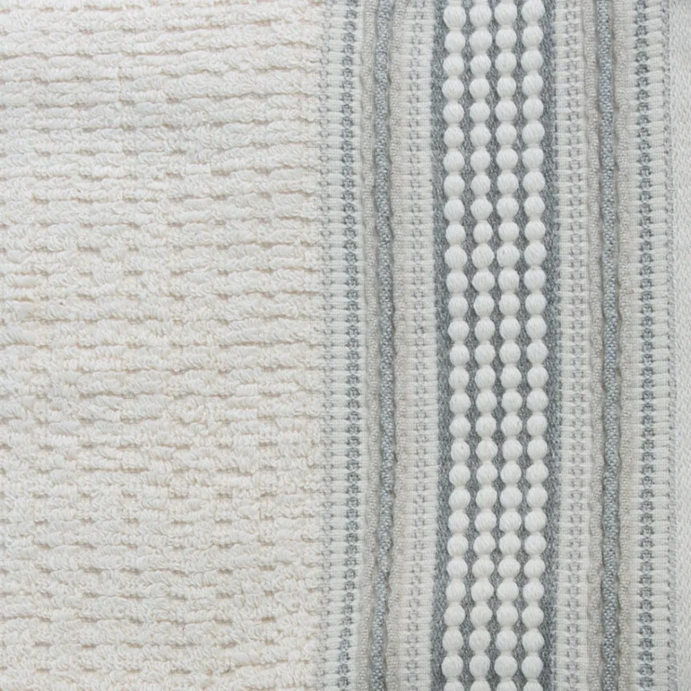 Amadora Wash Cloth- Grey- Natural