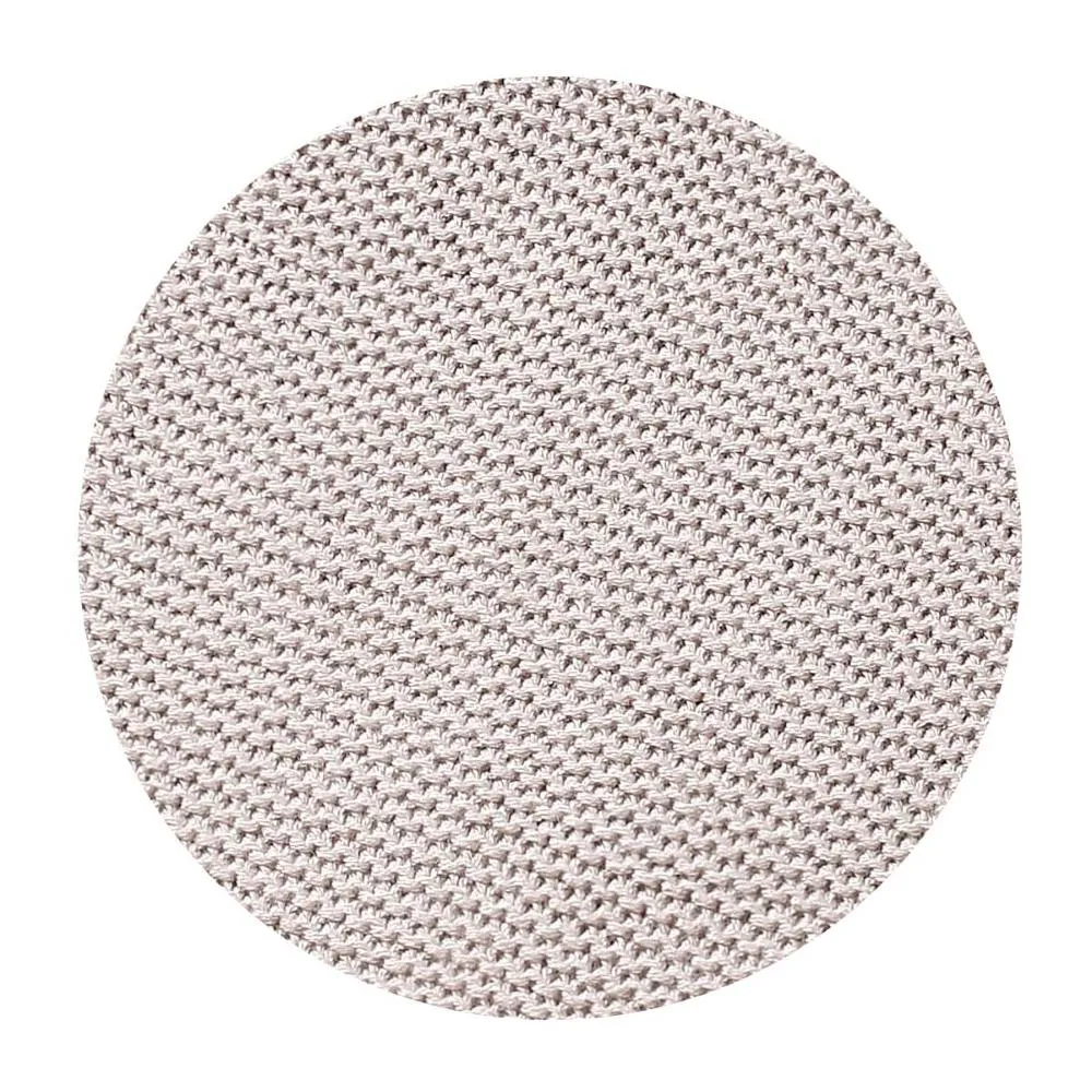 BabyOno Pletena bambus dekica s volanom 75x100 cm, bež