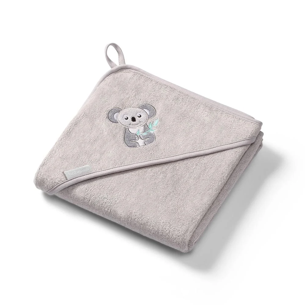 BabyOno Ručnik bambus 100x100 cm, Koala, siva
