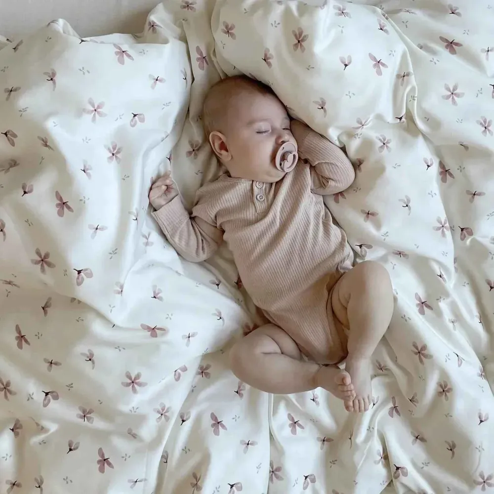 CamCam® Dječja posteljina BABY 70×100 Windflower Creme Baby