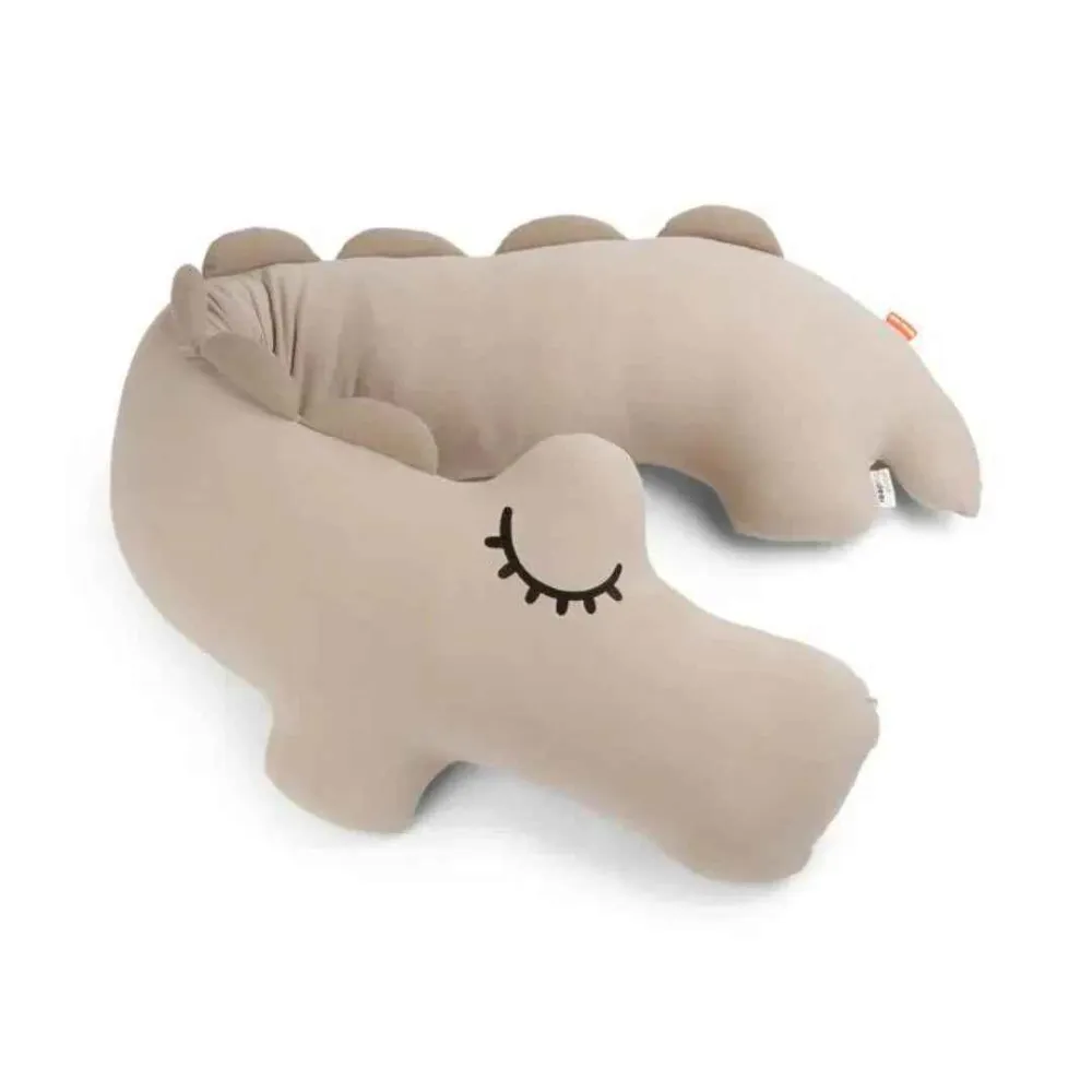 Done Deer® Comfy mehka blazina za spanje Croco Sand