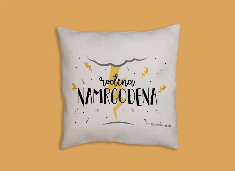 Jastučnica - Rođena namrgođena