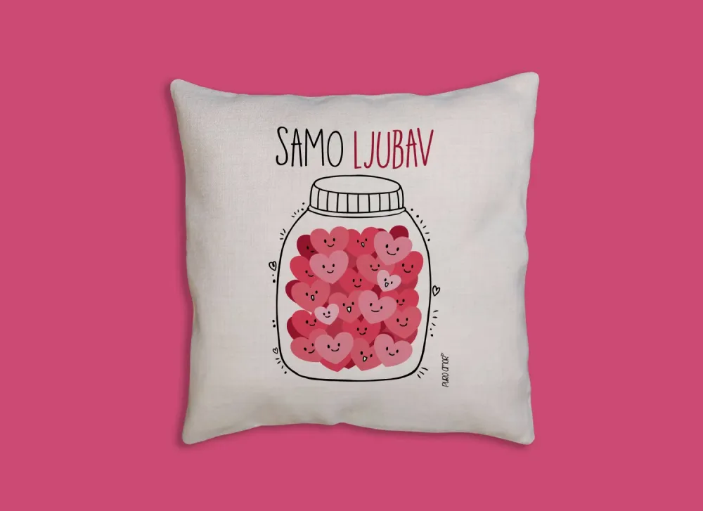 Jastučnica - Samo ljubav
