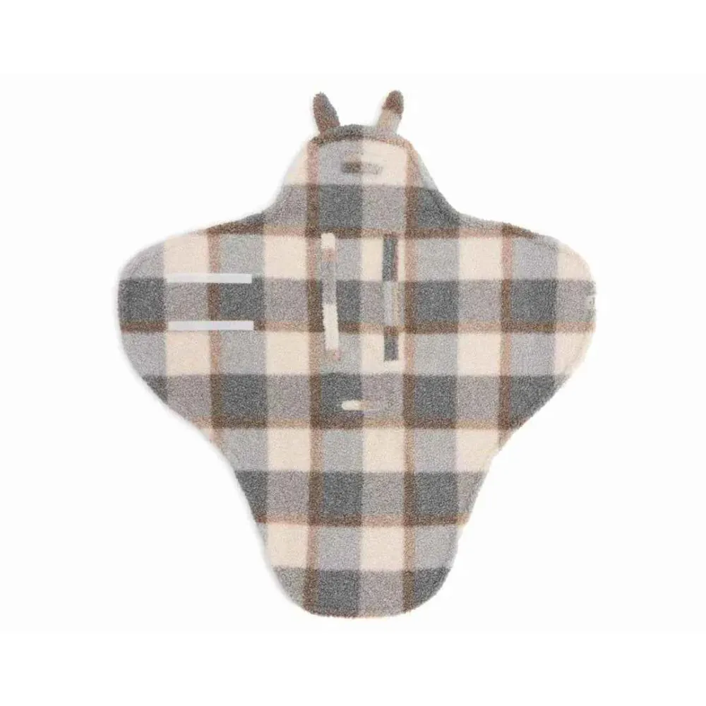 Jollein® Dekica za novorođenče Bunny Check Boucle 105x100