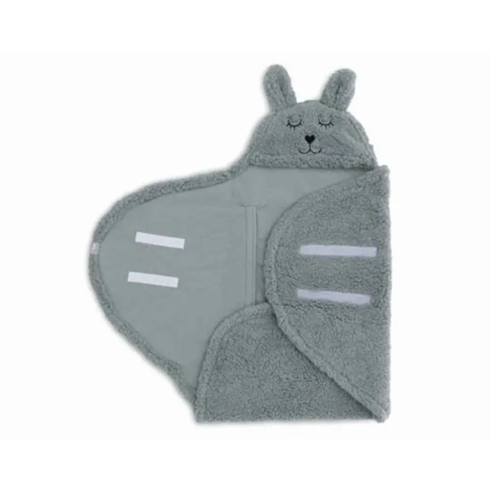Jollein® Dekica za novorođenče Bunny Sea Green 105x100