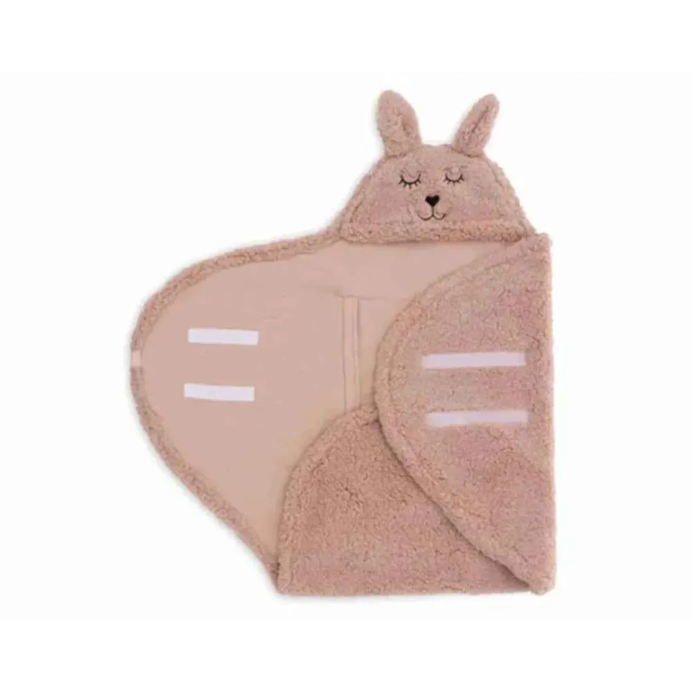 Jollein® Dekica za novorođenče Bunny Wild Rose 105x100