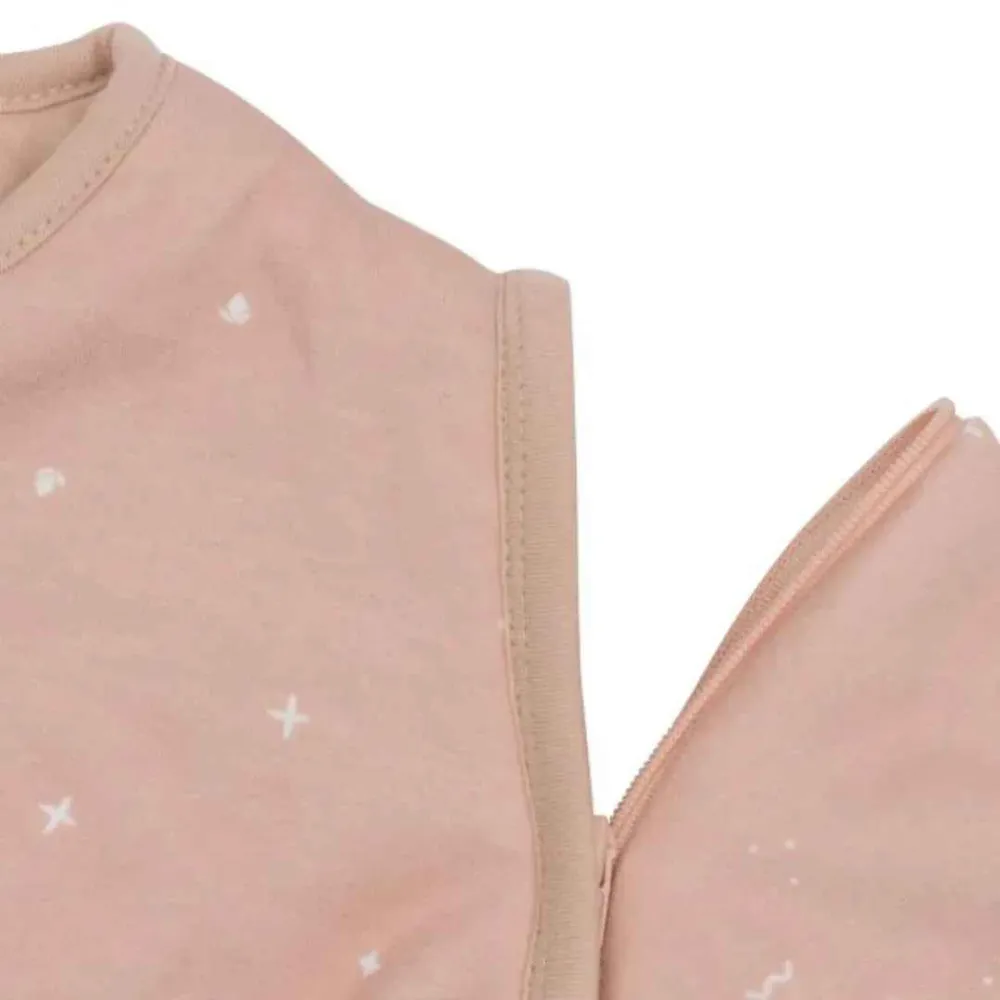 Jollein® Dječja vreć za spavanje s uklonljivim rukavima 90cm Twinkling Wild Rose TOG 3.0