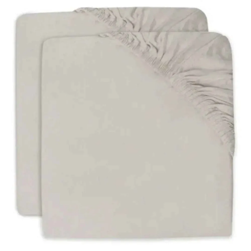 Jollein® Plahta s gumicom 2 komada 40/50x80/90 Nougat