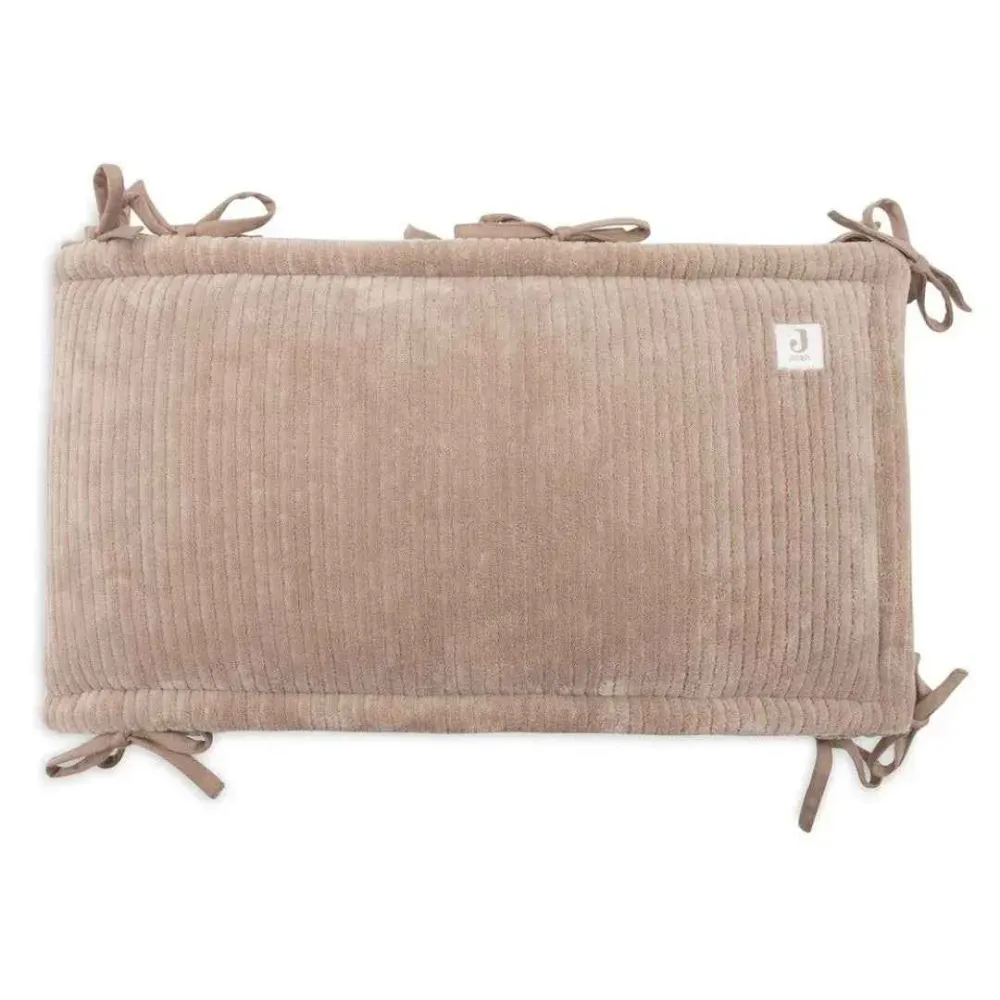 Jollein® Zaštitna obruba za krevetić Cloudy Rib 180x30 Milky Coffee