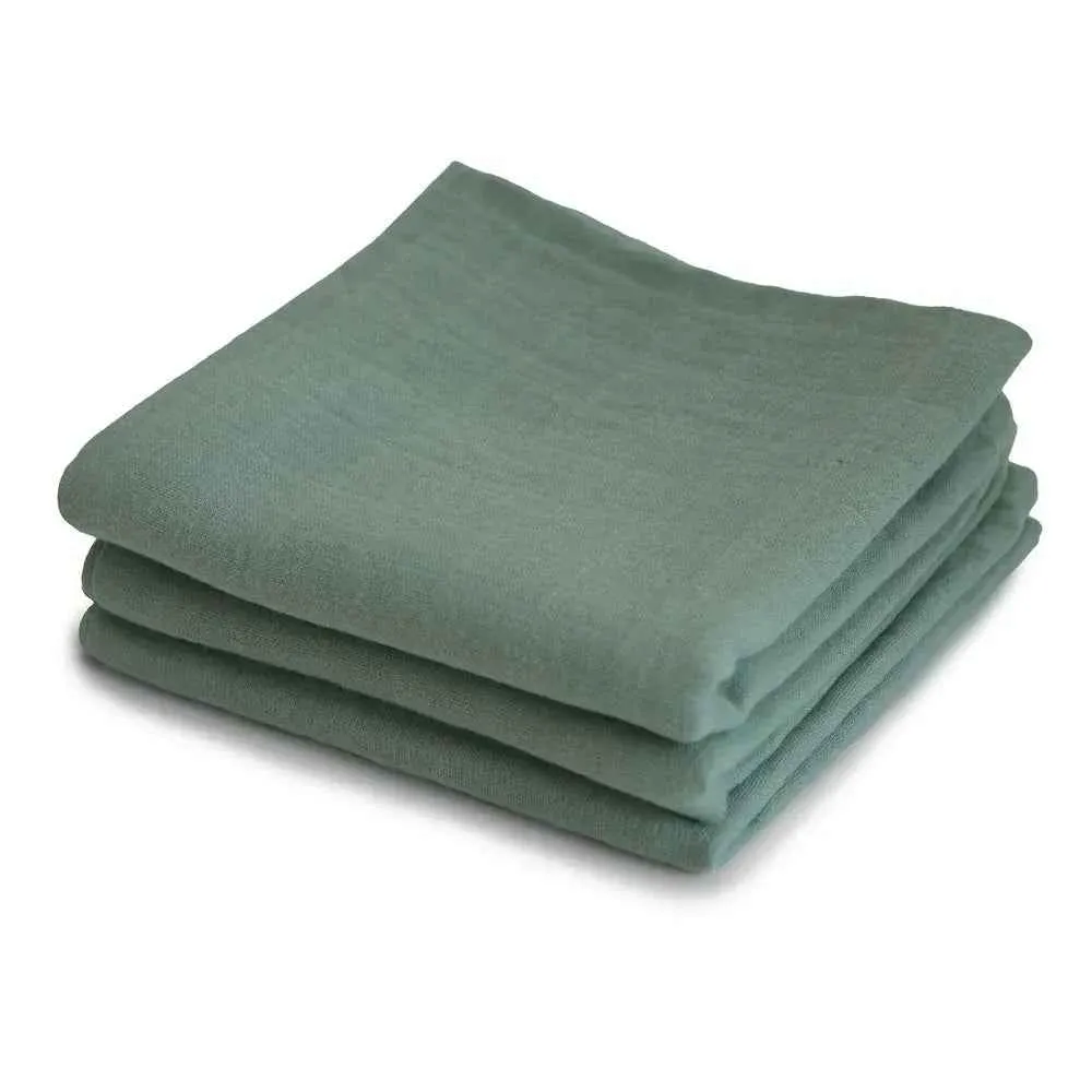 Mushie® Set tri tetra pelene Roman Green 60x60