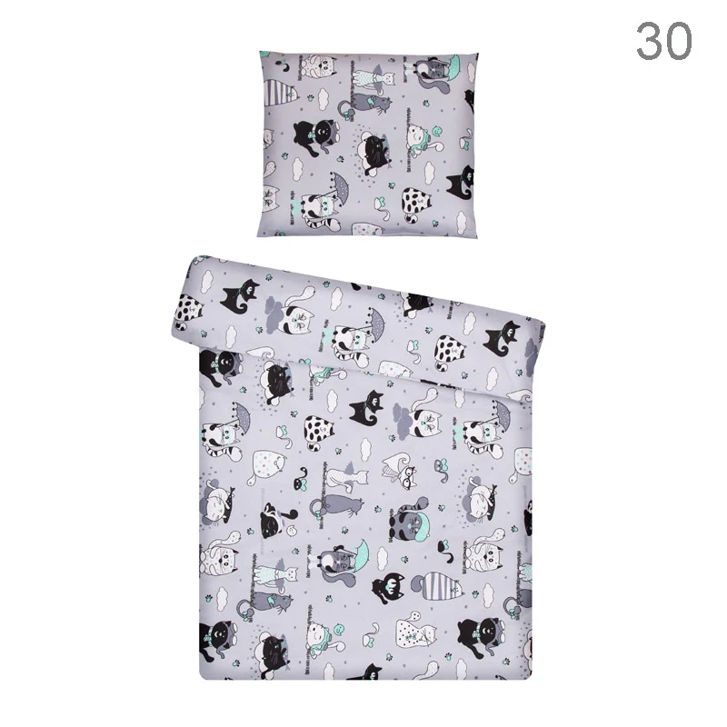 Posteljina set 2 elementa za krevet 160x80 cm uzorak-32