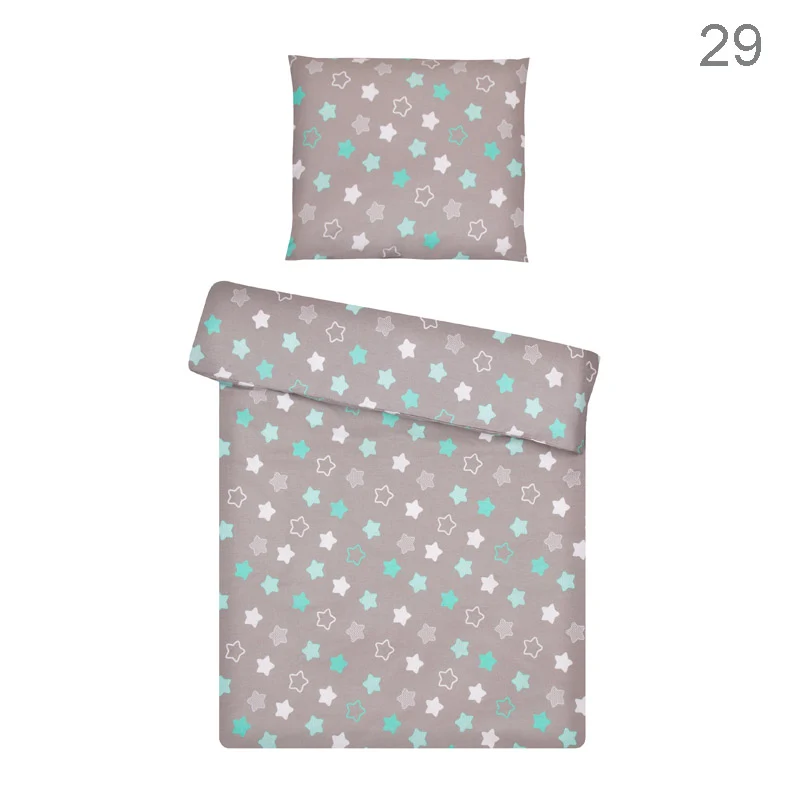 Posteljina set 2 elementa za krevet 160x80 cm uzorak-32