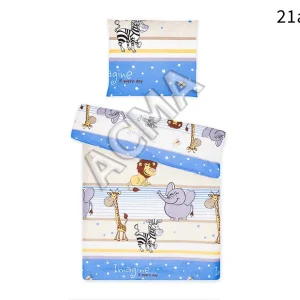 Posteljina set 2 elementa za krevet 180x80 cm uzorak-21a