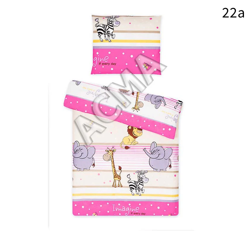 Posteljina set 2 elementa za krevet 180x80 cm uzorak-22a