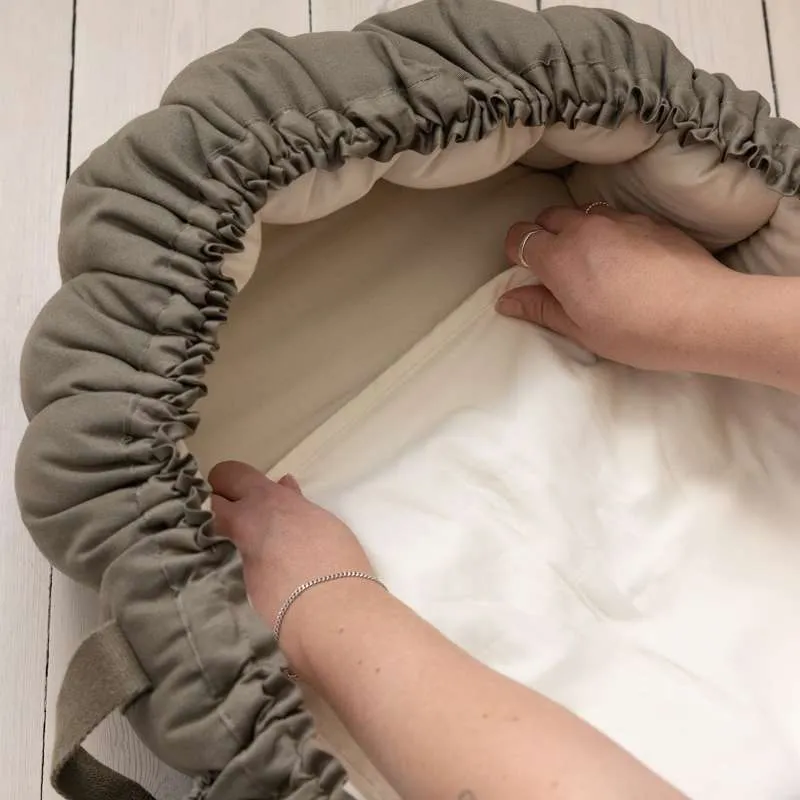 Sebra Vodilni sloj za 3-u-1 Babynest - Mjesečina Bež