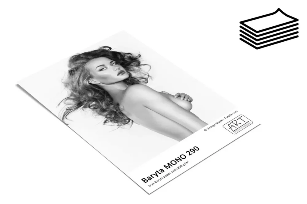 Fomei Inkjet papir Baryta MONO 290 A2+ 290g/20 list