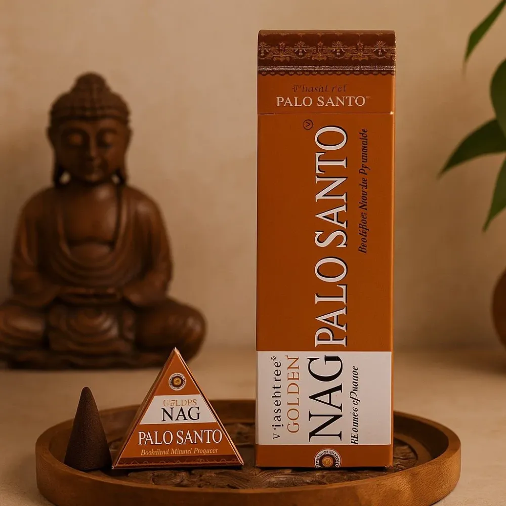 Palo Santo konusi tamjana za povratni tok Jumbo Zlatni Nag