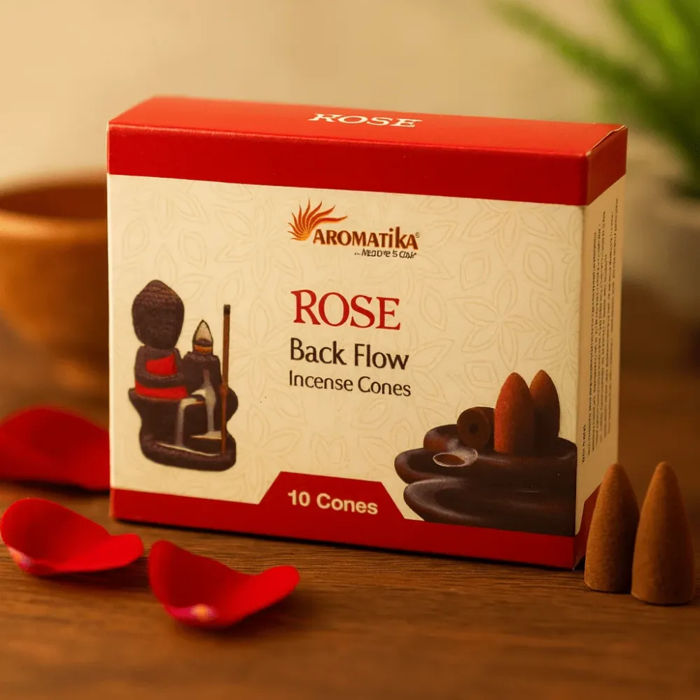 Povratni mirisni stožci ruž 10 komada Aromatica