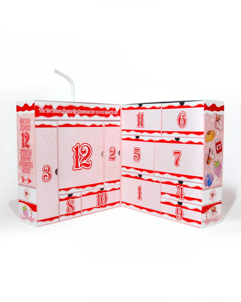 (SAMO KUTIJA) Adventski kalendar za njegu kože Bad Bitch 12 Sleighs Christmas